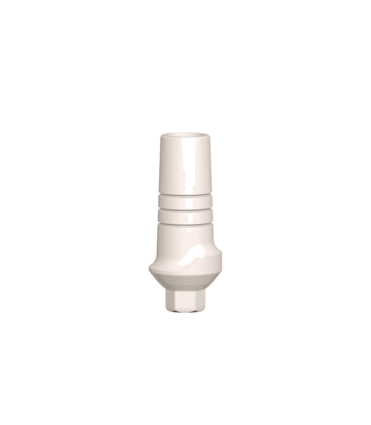 Straight temporary PEEK Abutment